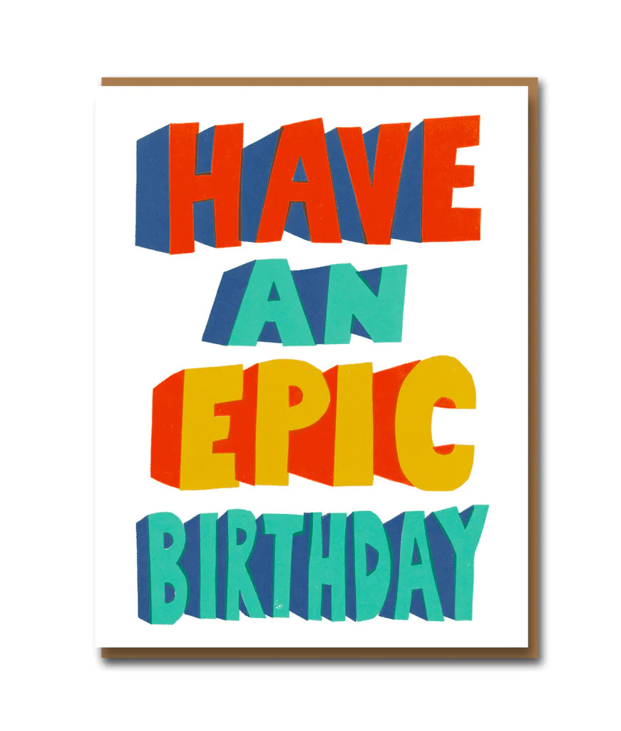 SUKIE - EPIC BIRTHDAY | Greetings Card