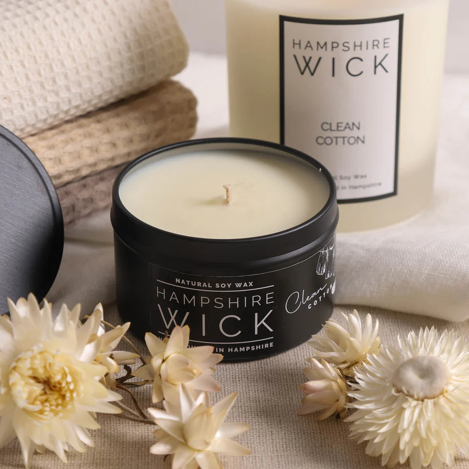 CLEAN COTTON | CANDLE | TIN