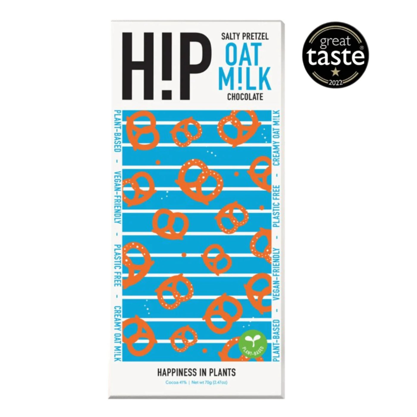 Oat M!lk Chocolate bar | Salty Pretzel