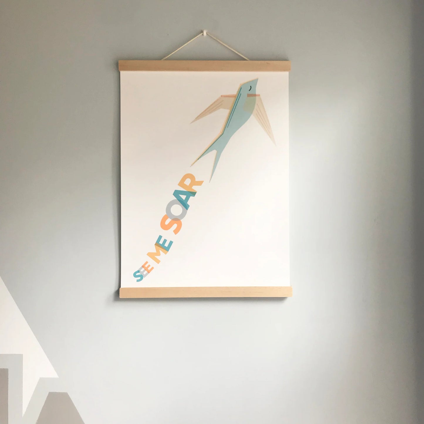 See Me Soar motivational print