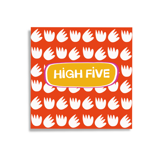 High Five | Greetings Card