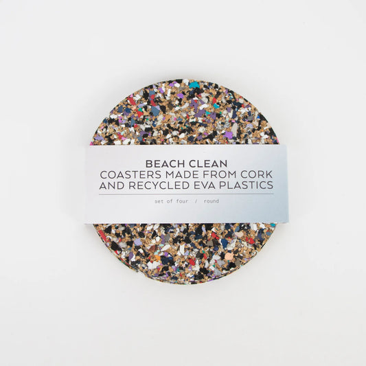 Beach Clean | circular coaster