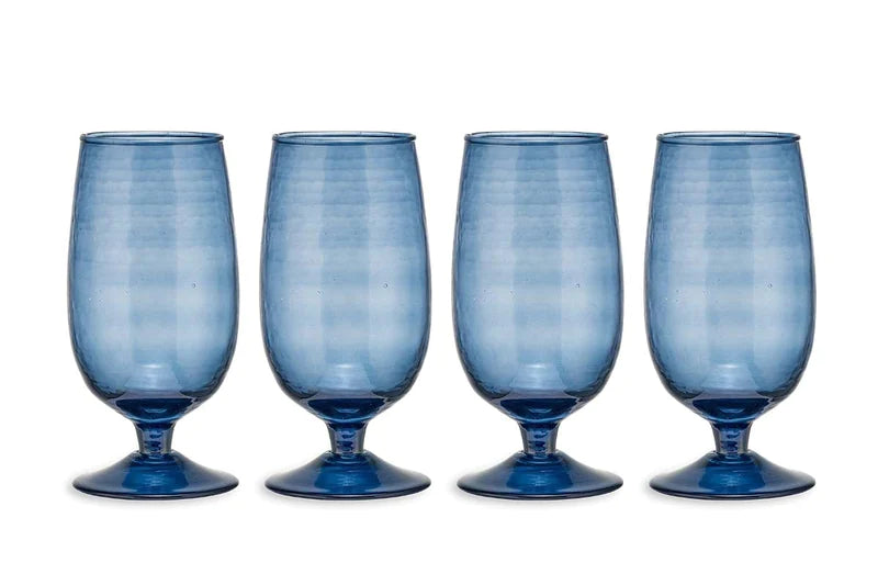 Indigo Water Glass