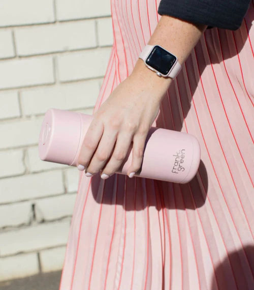 Matt | Ceramic reusable bottle, large cup | 16oz / 475ml
