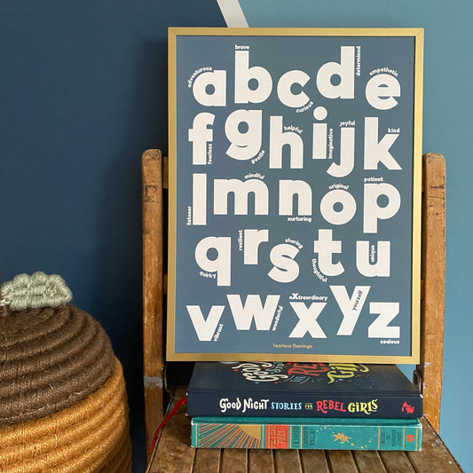 My ABC of Positivity print